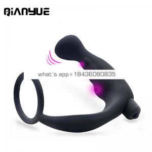 10 speeds Vibrating Butt Toy Enlarge Male Prostate Massager Plug Anal Sex Toys