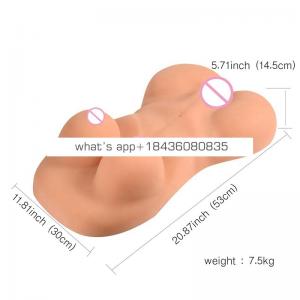 Full Size Adult Toys Artificial Vagina And Big Breast Silicone Sex Doll for Men