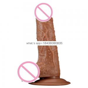 Top Selling 7 Inch Huge Realistic Dildos for Men Women, Elastic PVC Dildo Artificial Penis with Suction Cup