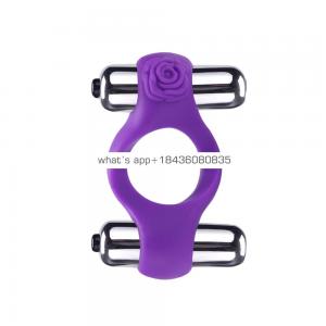 Wholesale silicone vibrating cock ring penis glans ring for male